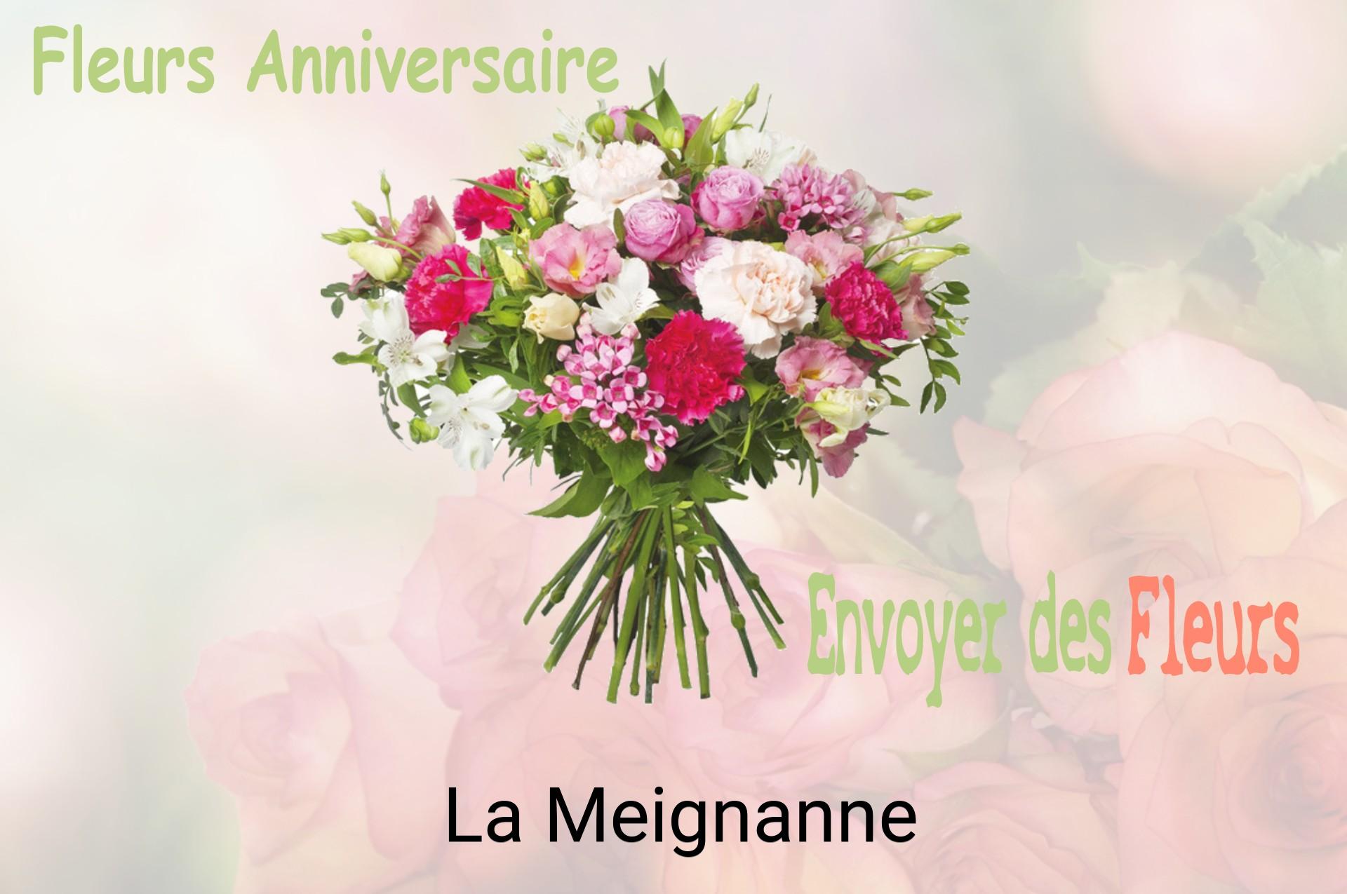 Bouquet de fleurs d’anniversaire livré à La Meignanne
